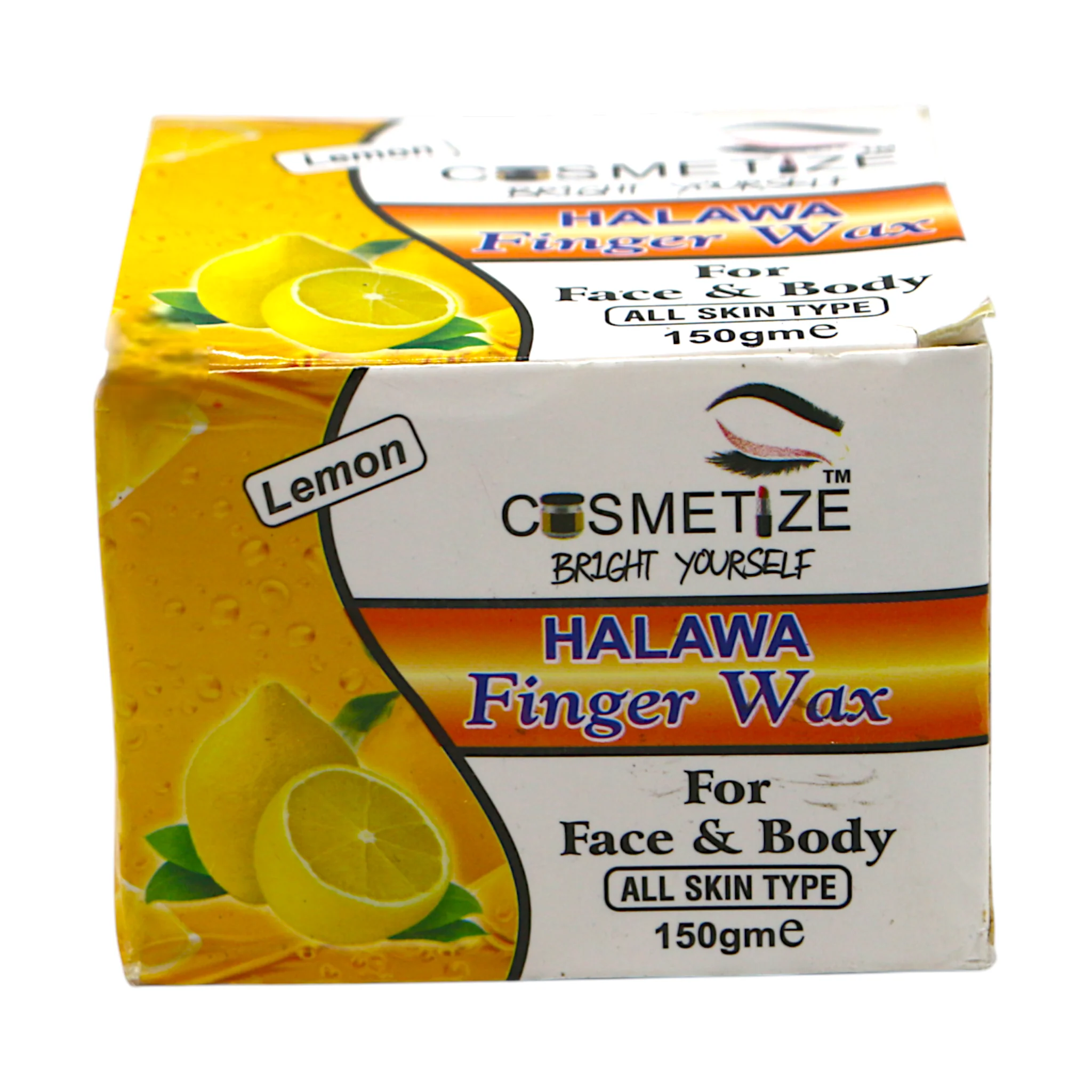 cosmetize finger wax lemon 150g - Image 2