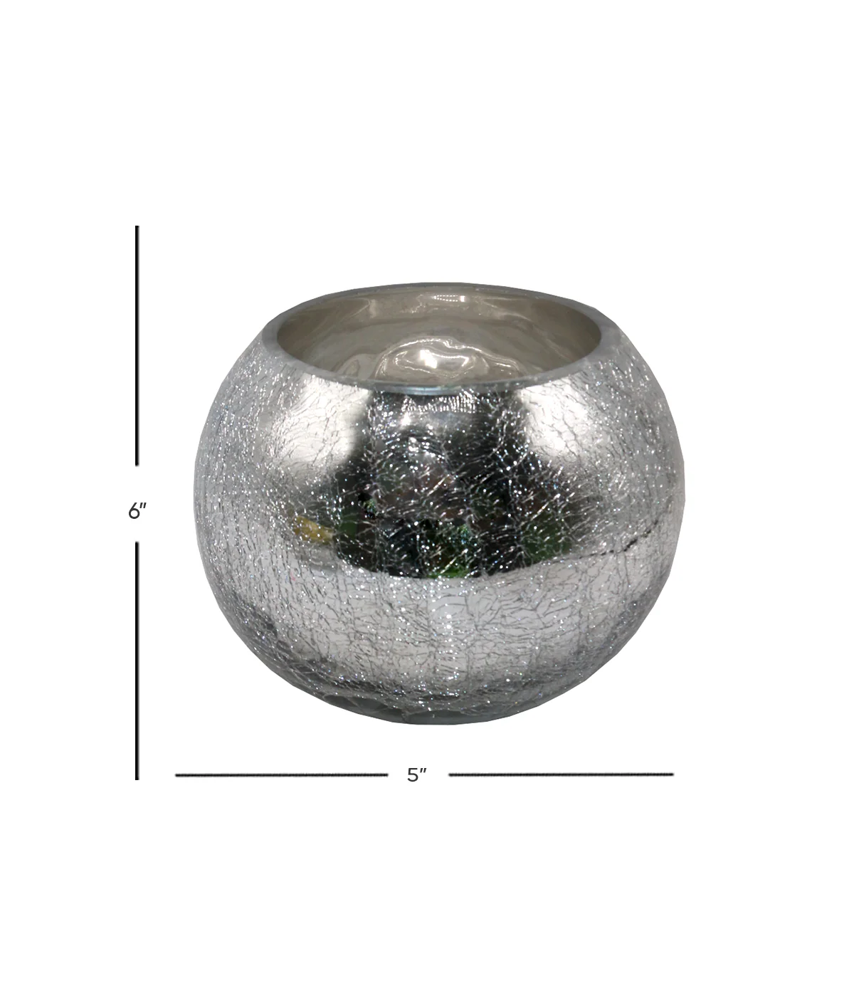 cracker bowl golden xl 6"x5" china d220 - Image 2