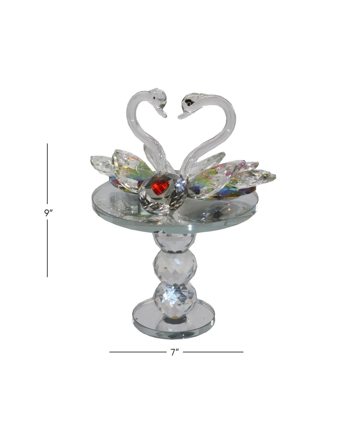 crystal sawan stand rotating 9"x7" china d819 - Image 3