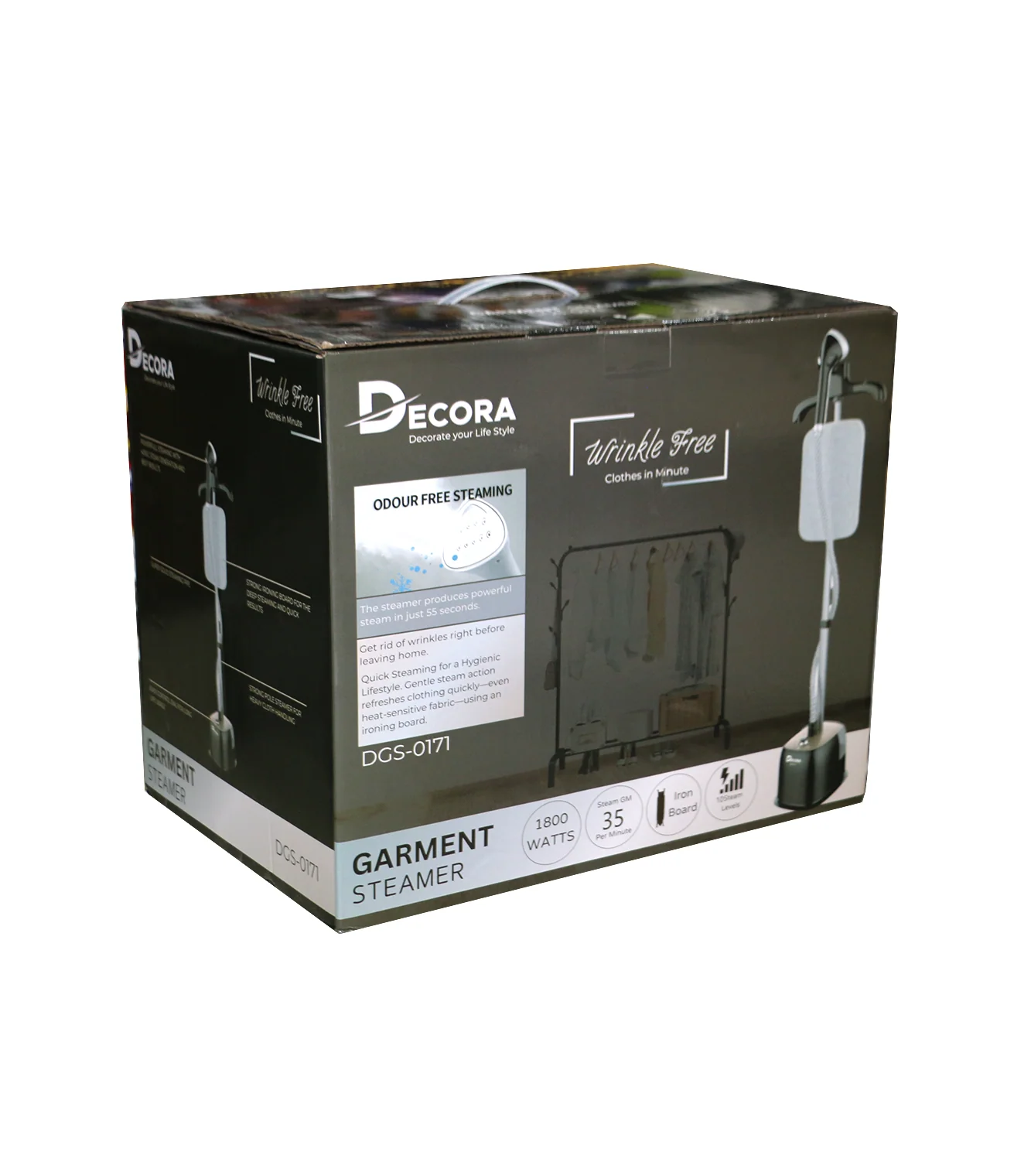 decora handy garments steamer dhs 0171 - Image 2