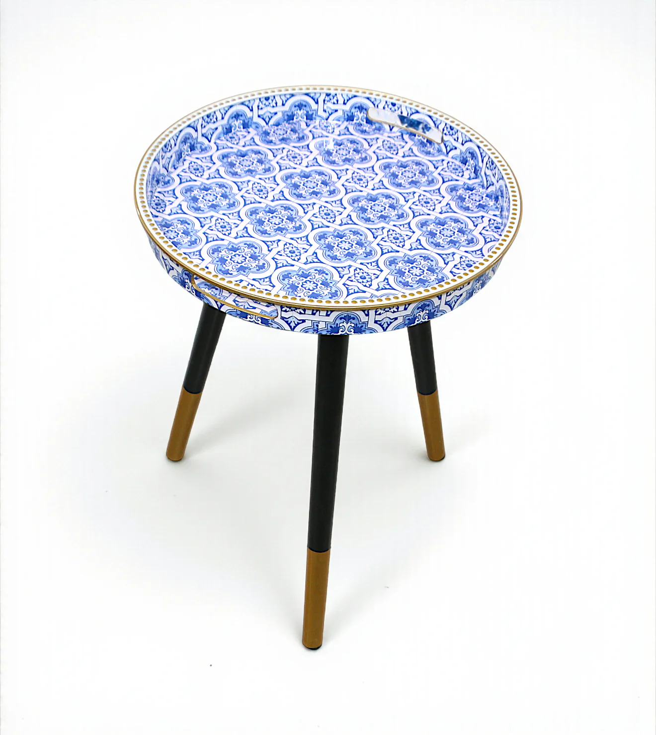 decoration table round fancy china 19.5x15.5
