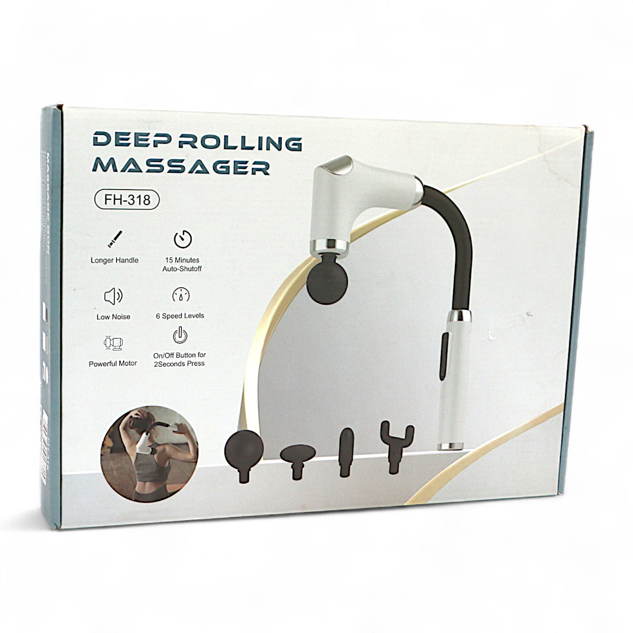 deep rolling massager chargeable kh-318 - Image 2