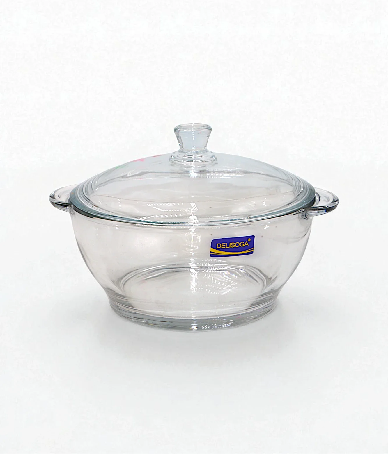 deli glass bowl & lid 1.5l large pak eb1009