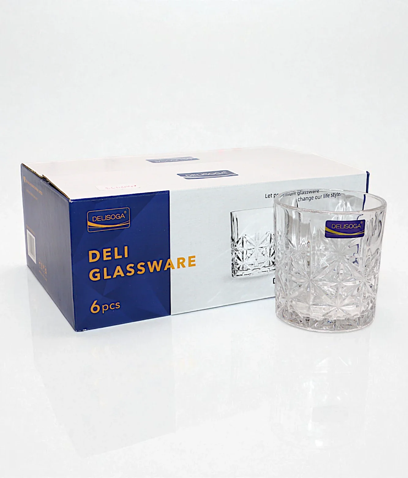 deli glass tumbler 6pc dsy2035-2 pak - Image 2