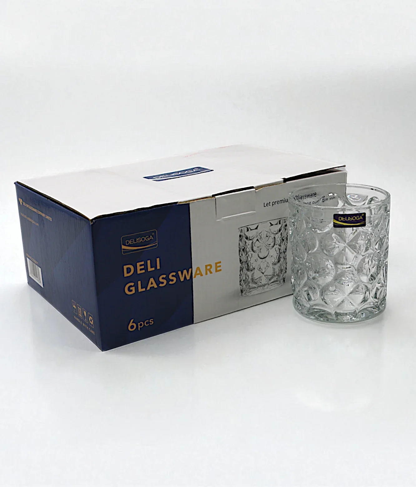 deli glass tumbler 6pc pak dskb012 - Image 2