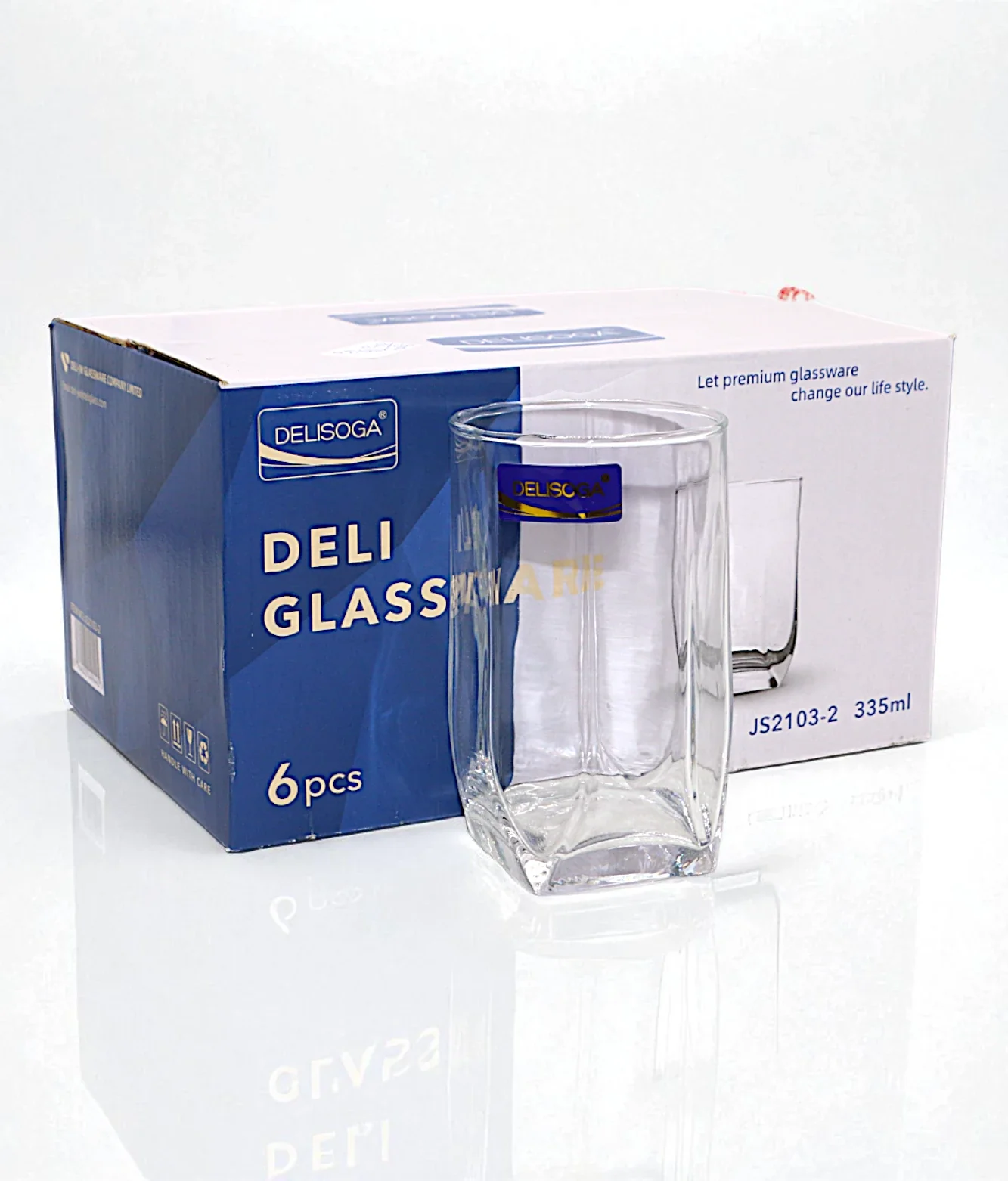 deli glass 6pc pak js2103-2 - Image 2