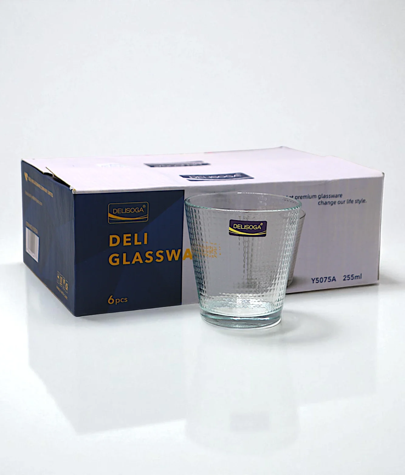deli glass 6pc y5075a - Image 2