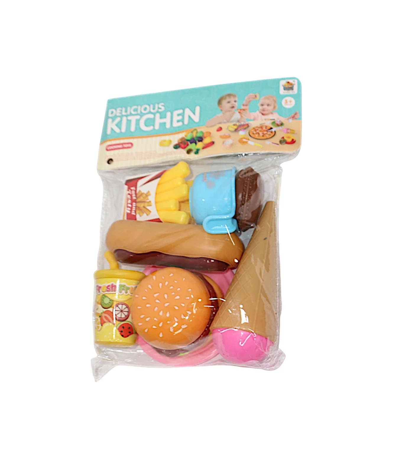 delicious fast food set - Image 2
