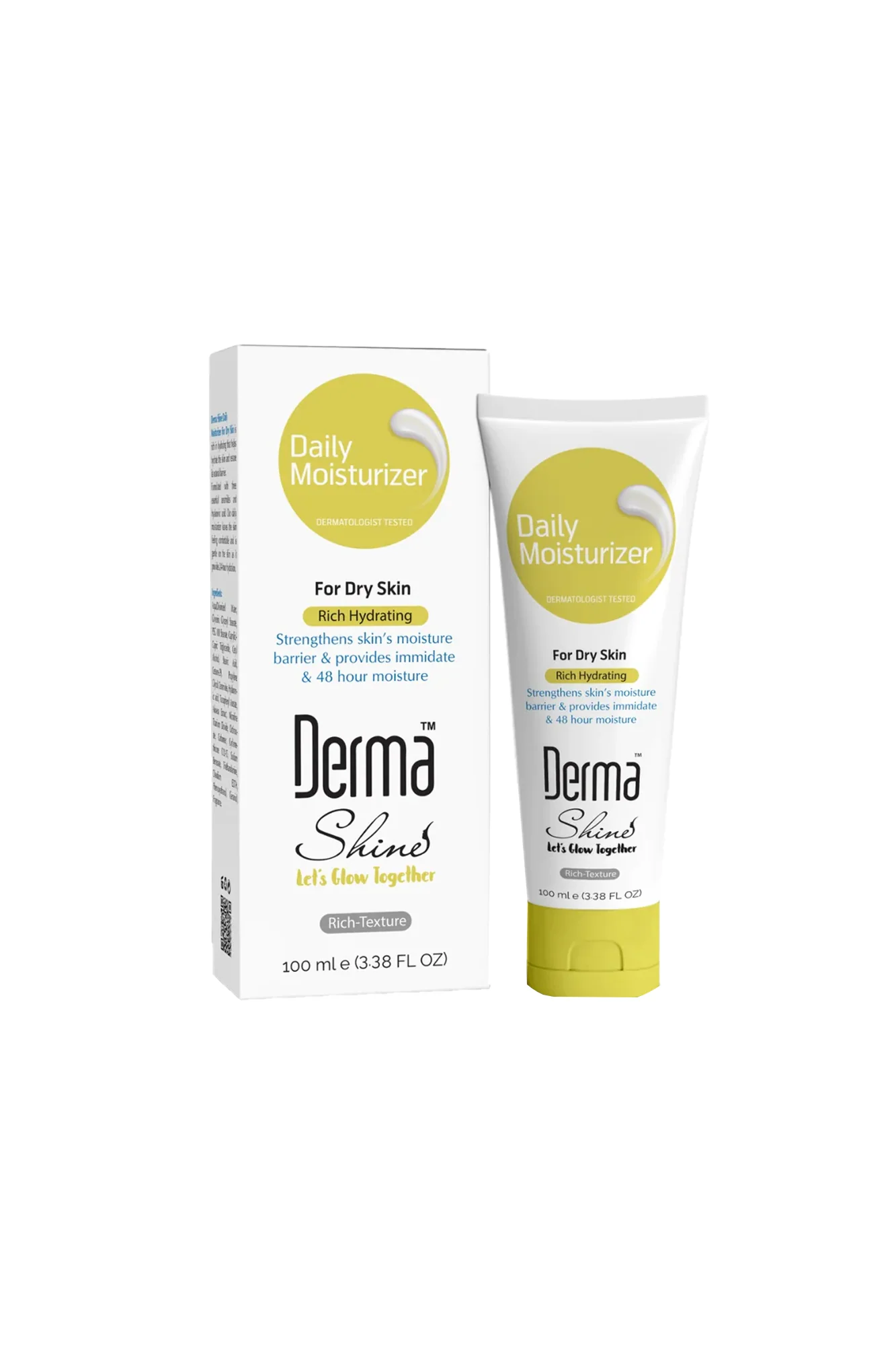 derma shine daily moisturizer rich-texture 100ml