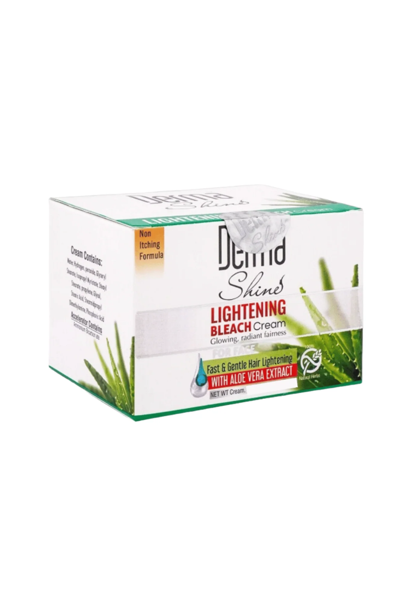 derma shine lightening bleach cream 60g - Image 2