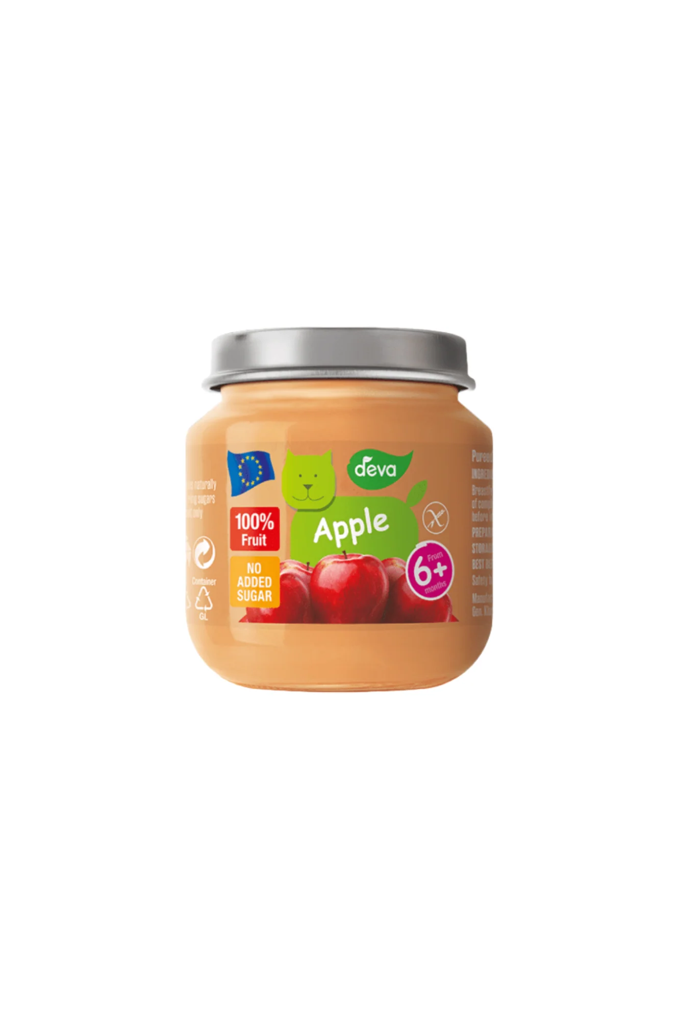 DEVA BABY FOOD APRICOT&APPLE 125g
