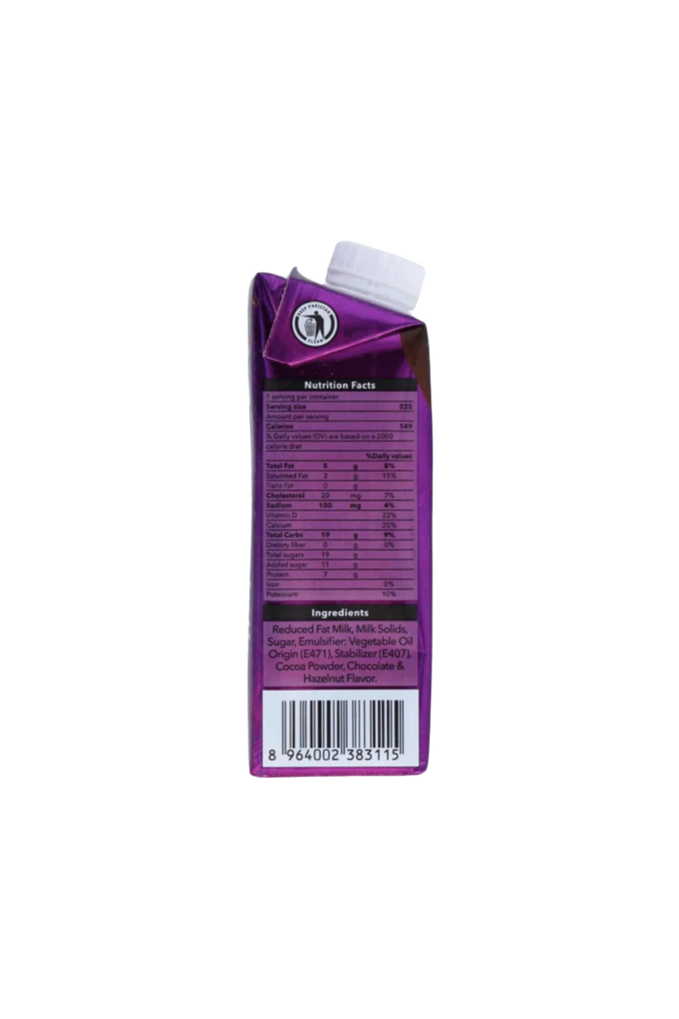 dayfresh milk hazelnut 225ml - Image 2