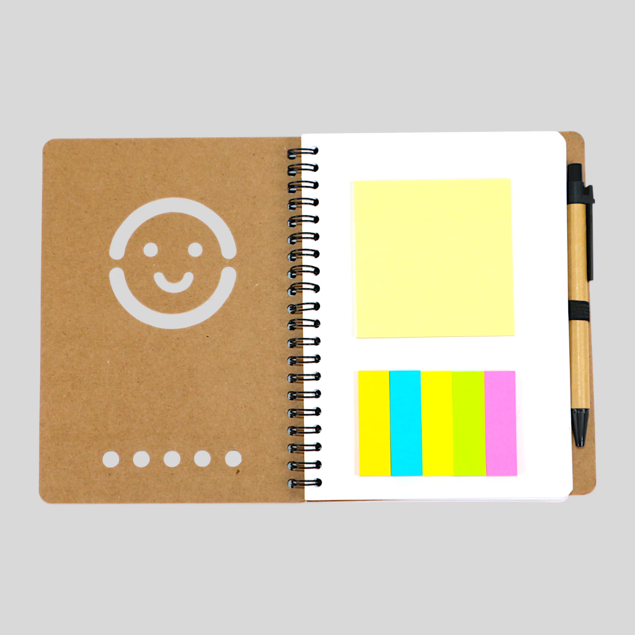 diary with pen & sticky notes 10146 china - Image 2