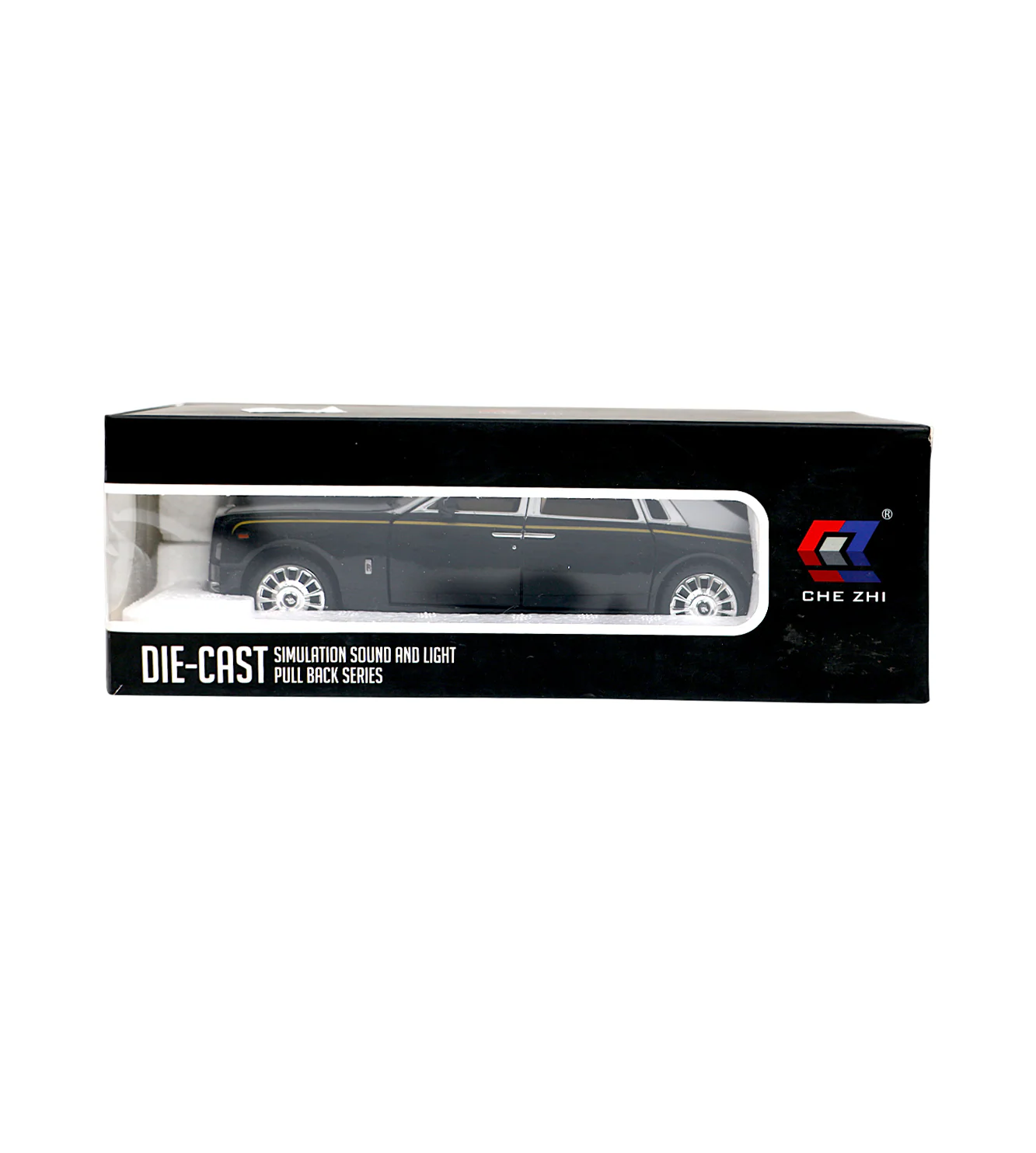 die cast car model rolls royce phantom 1:24 with music & lights t089 - Image 2