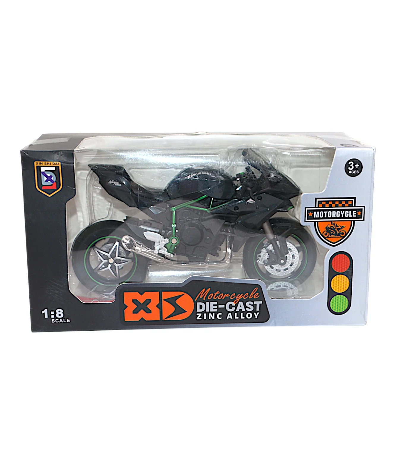 die-cast metal bike model 1:24 t515 - Image 2