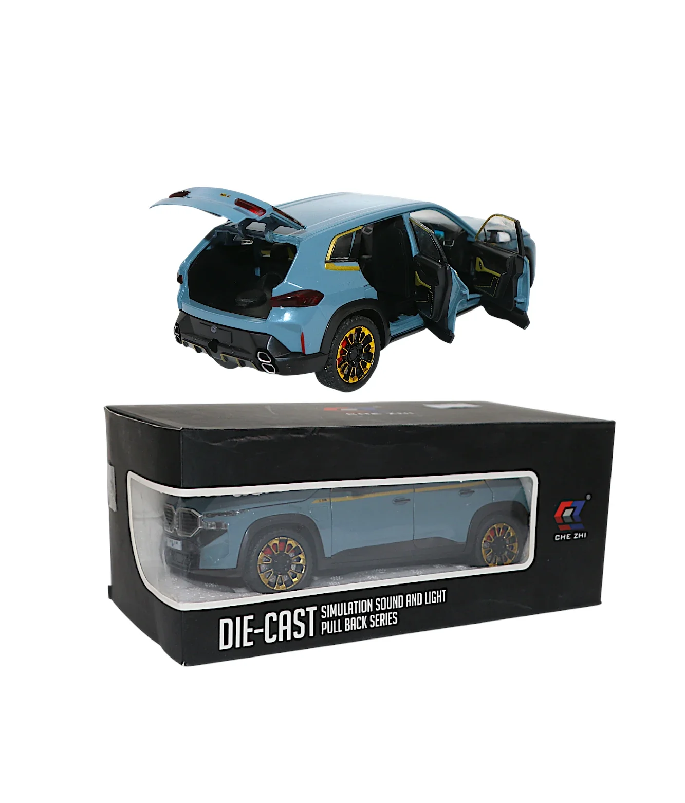 die-cast metal bmw x7 1:24 model with spray , music & lights - Image 2