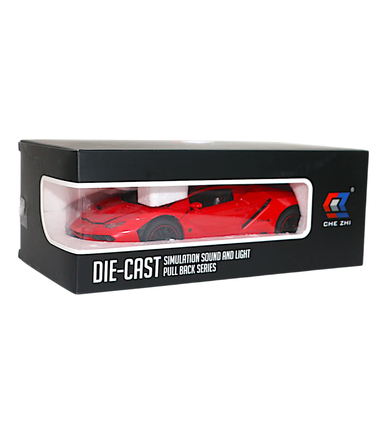die-cast metal car lamborghini centenario 1:24 model with spray , music & lights t757 - Image 3