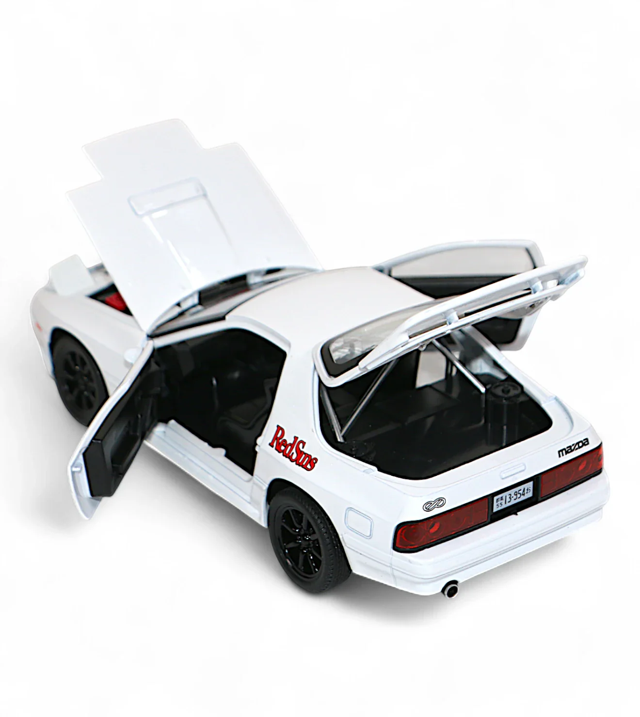 die-cast metal car model mazda rx-7 1:24 with lights & music - Image 2