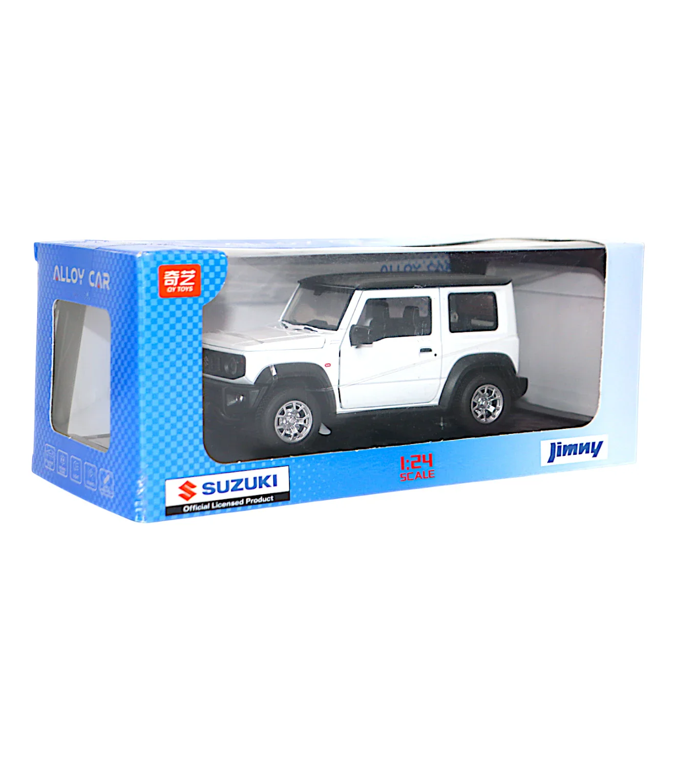 die-cast metal car model suzuki jimny 1:24 q3008a - Image 3