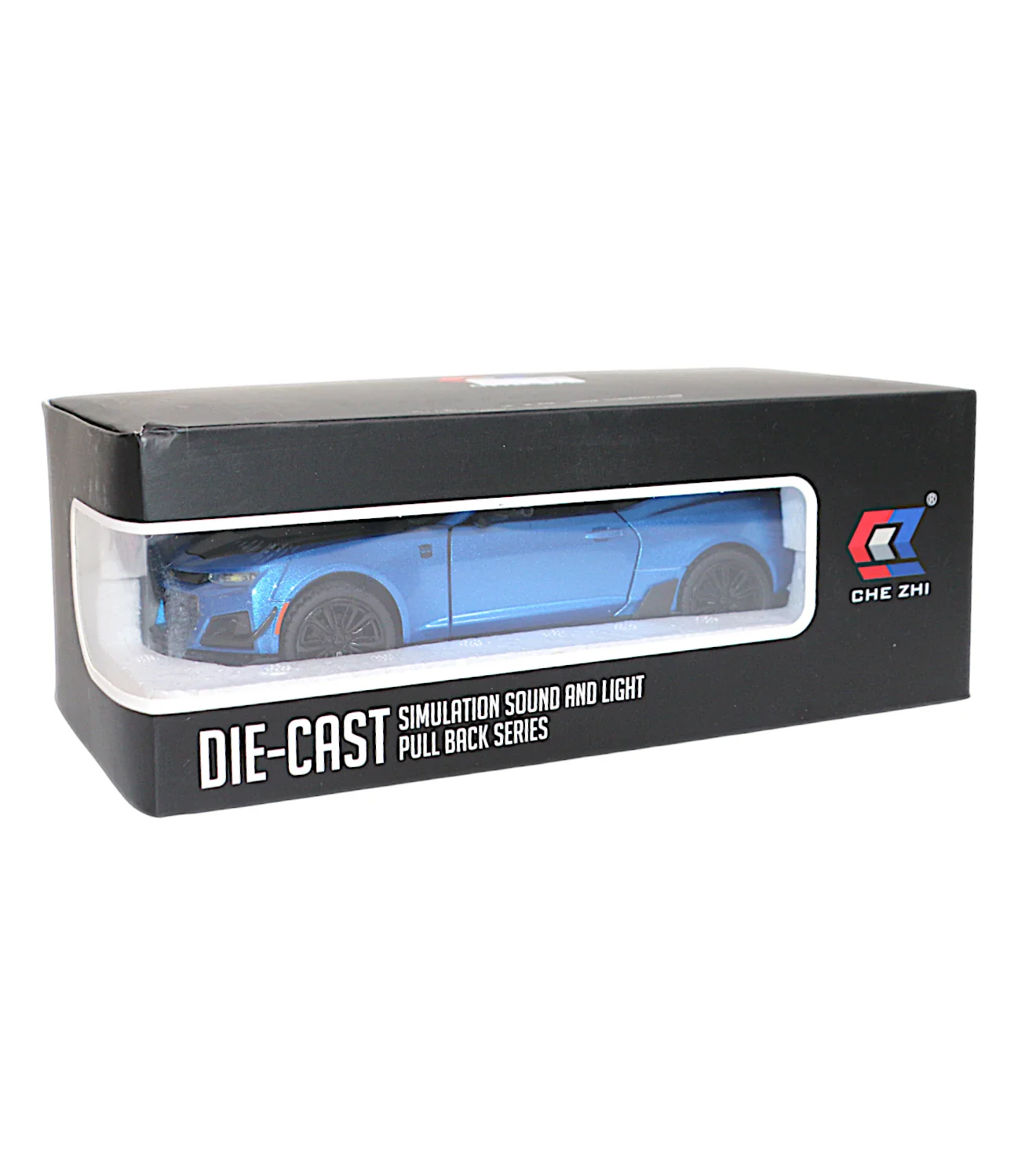 die-cast metal chevrolet camaro zl1 1:24 model with spray , music & lights - Image 3