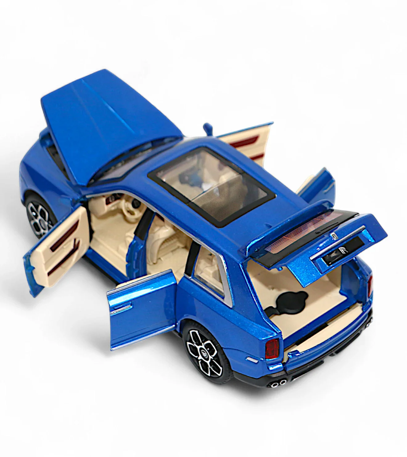 die-cast metal rolls royce cullinan 1:24 model with spray ,music & lights - Image 2