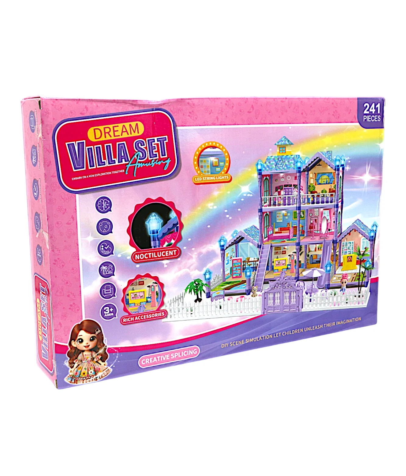 doll house 219pc 70x59x45cm - Image 2