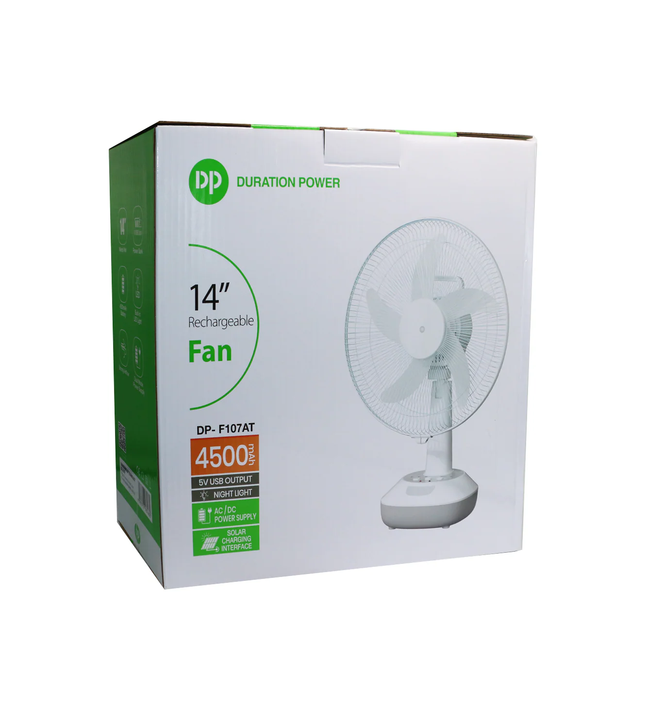 dp charging fan 14'' 4500mah china dp-f107at - Image 2