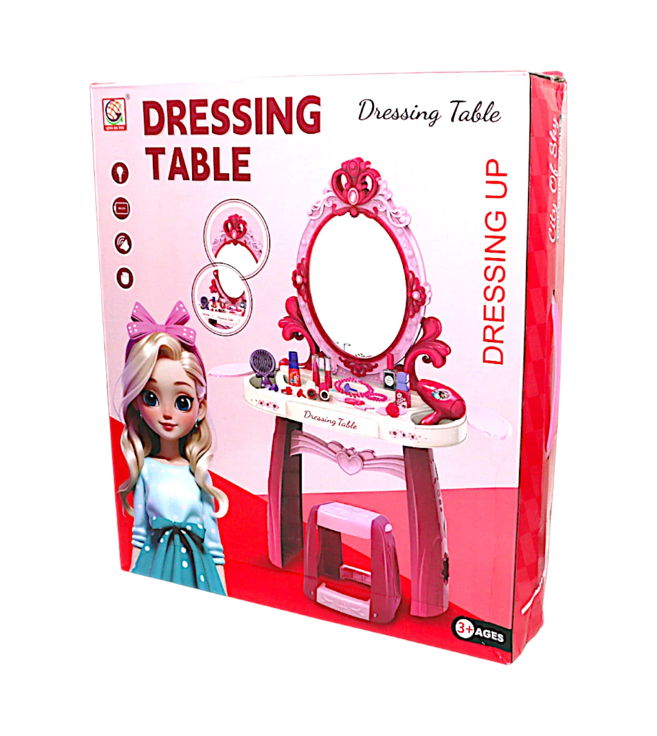 dressing table music with light 44x25x76cm - Image 2