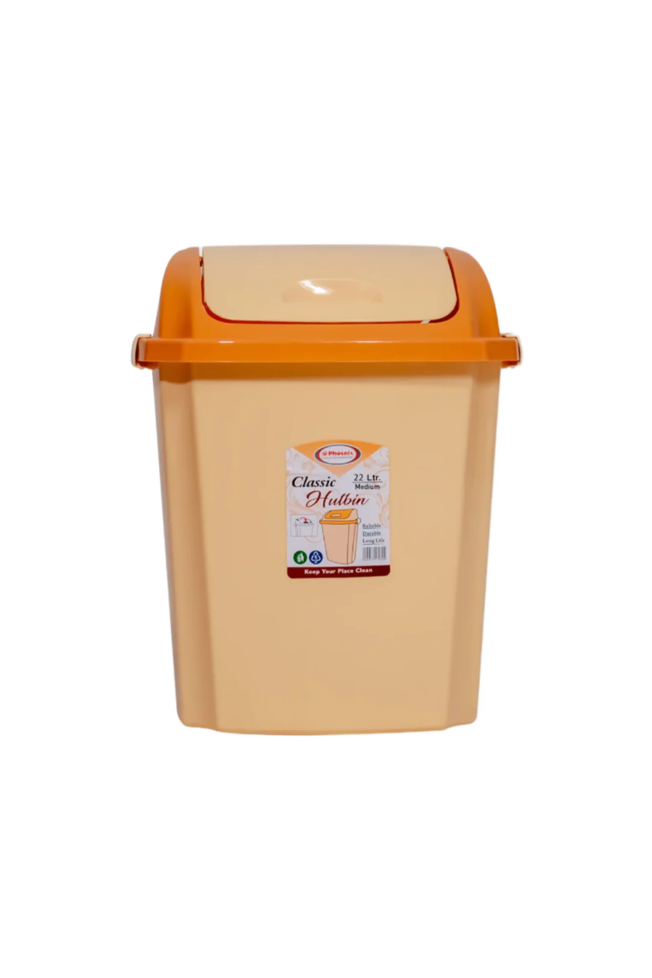 plastic dustbin 22l medium classic - Image 2