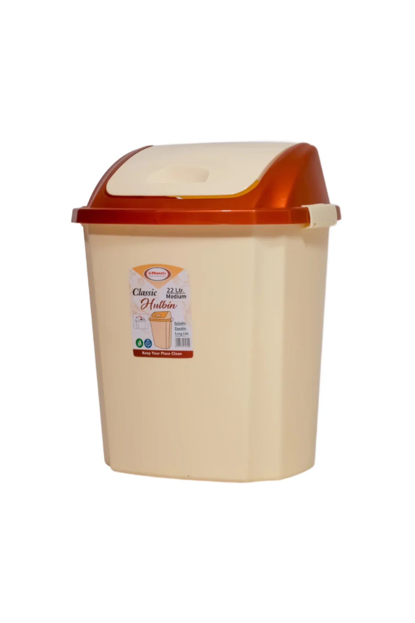 plastic dustbin 22l medium classic - Image 3