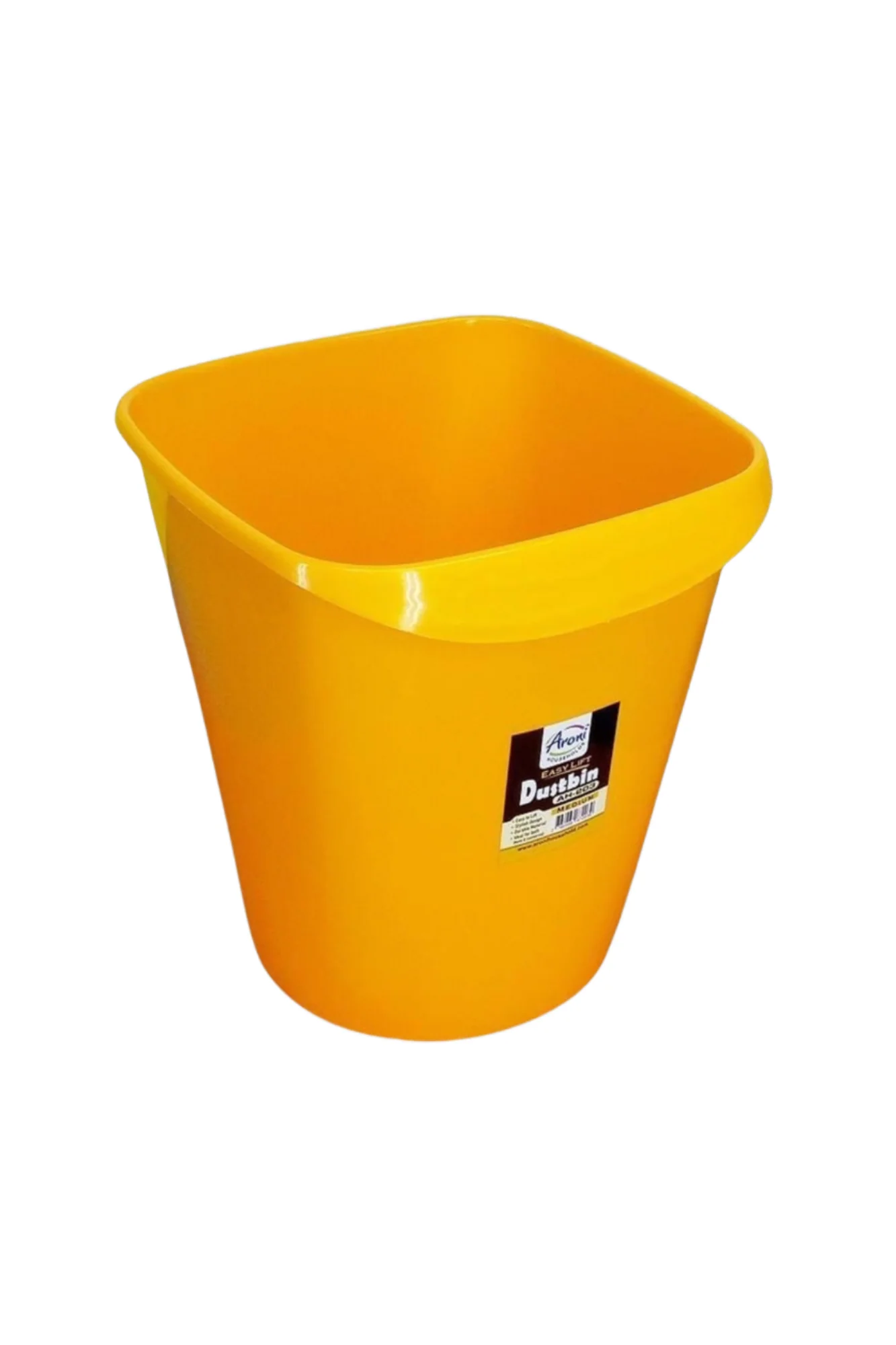 plastic open dustbin 10l pak ah-203 - Image 3