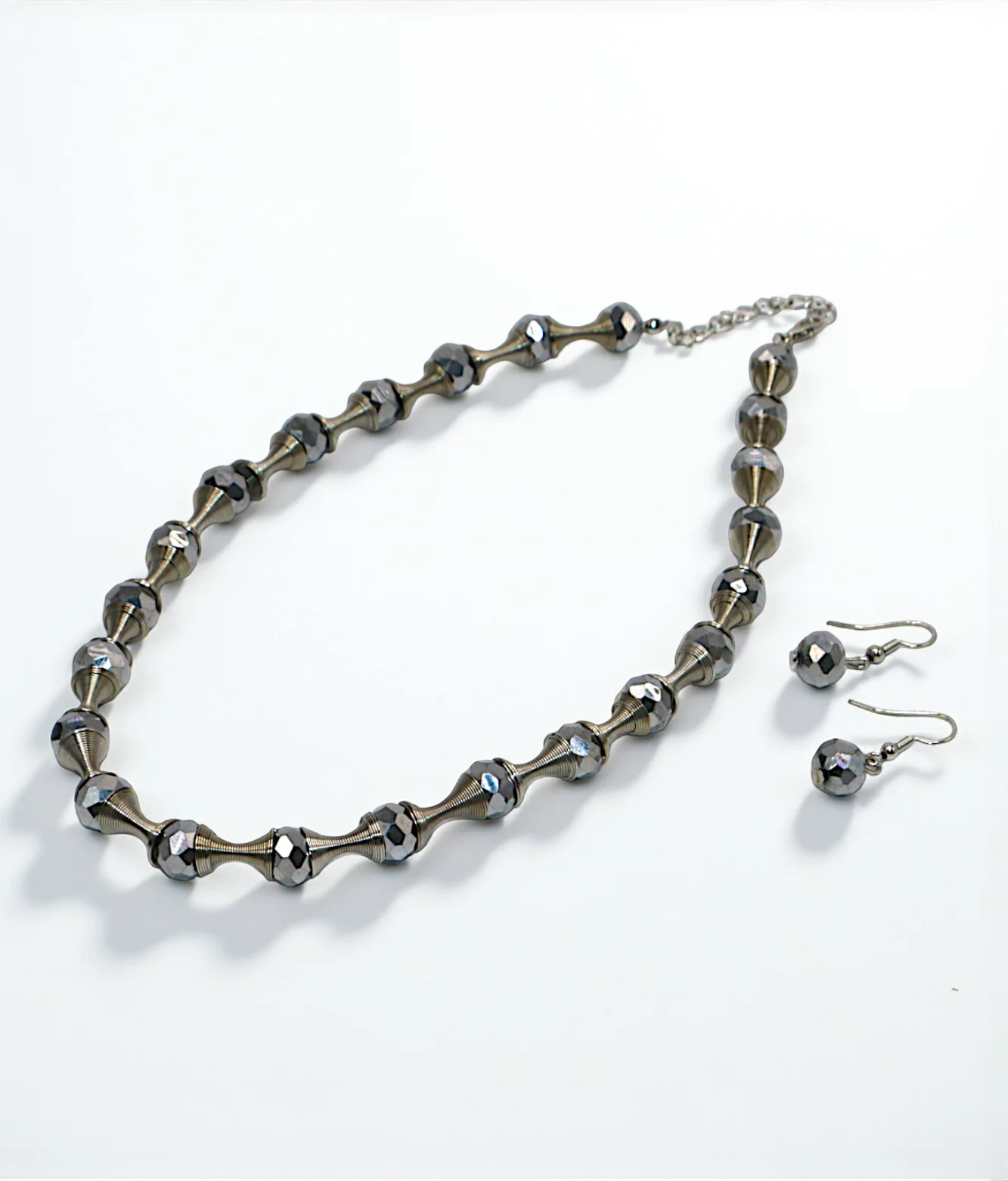 elagent mala & earrings set - Image 3
