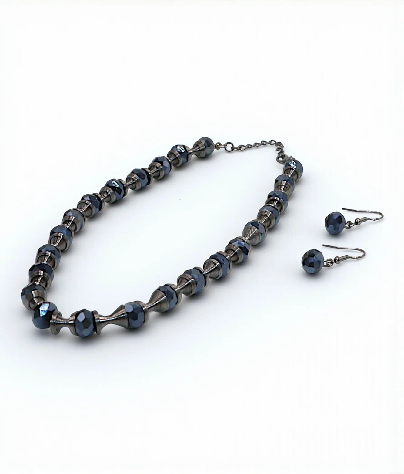 elagent mala & earrings set - Image 4