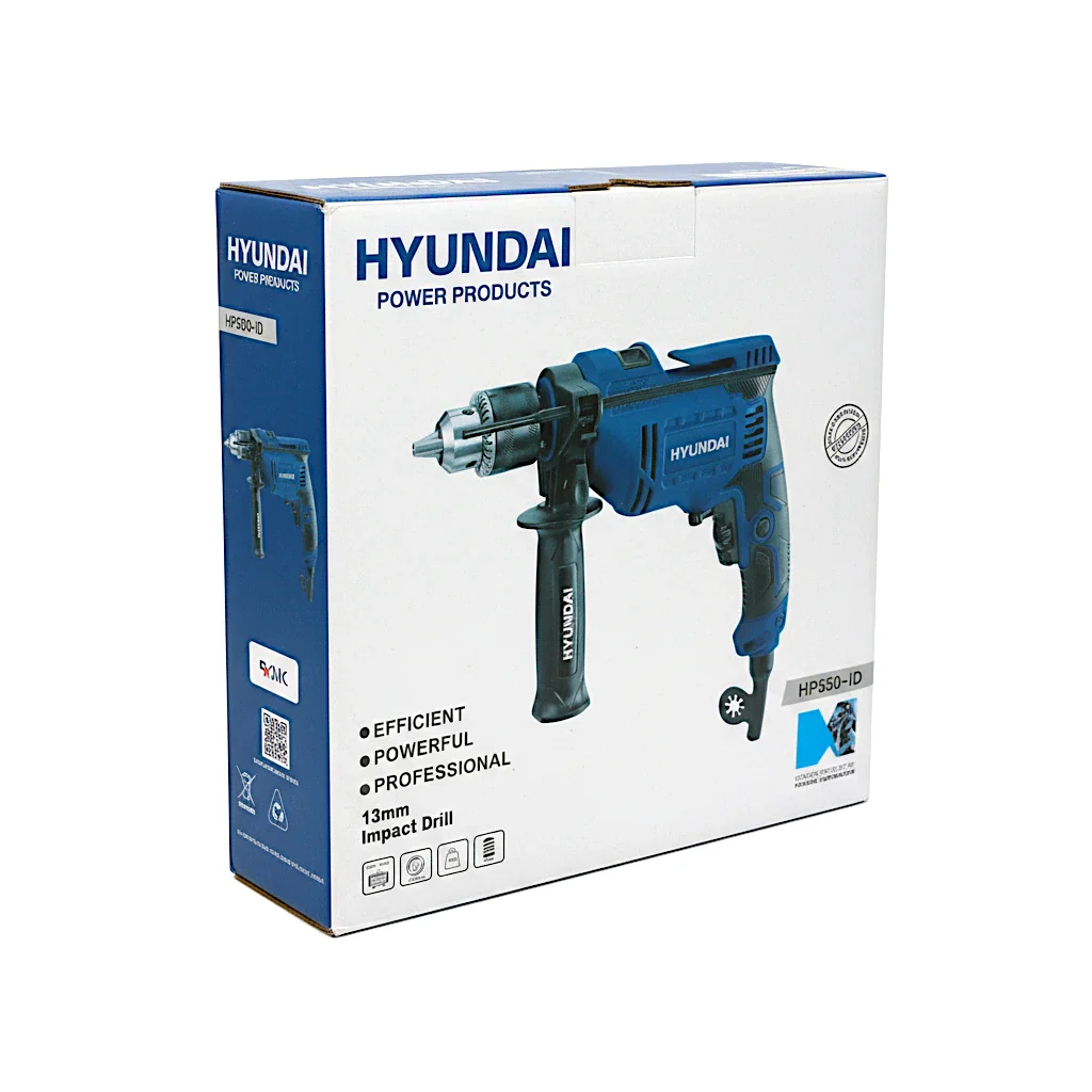 electric drill machine hyundai hp550-id - Image 2