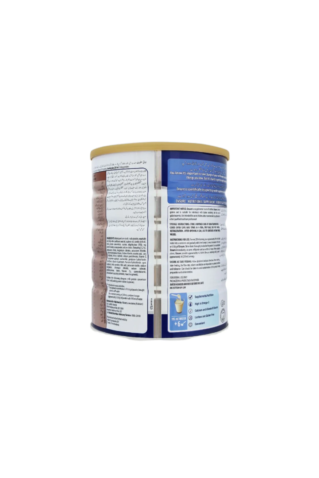ensure milk powder chocolate 850g - Image 2