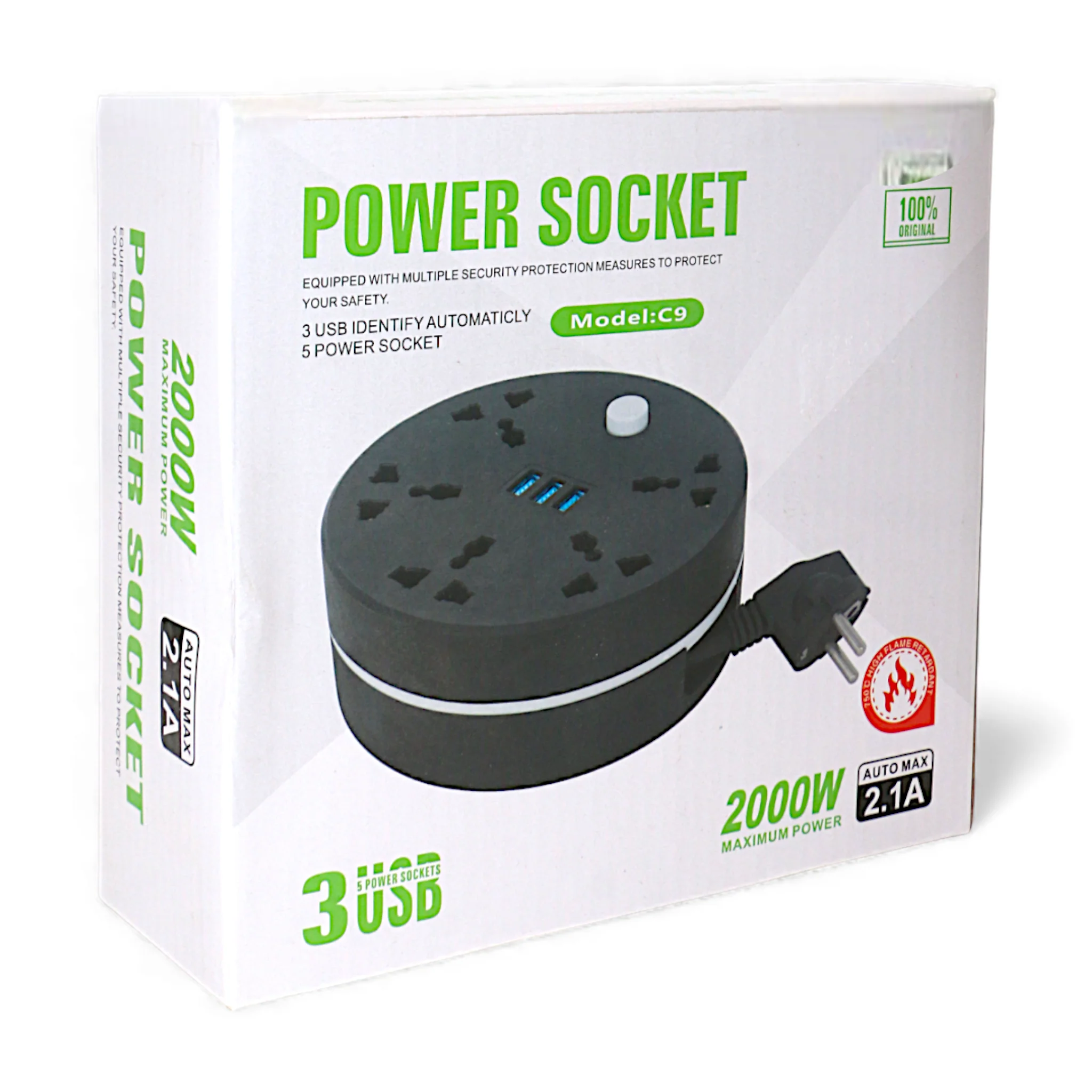 extension wire 2000w china c9 - Image 2