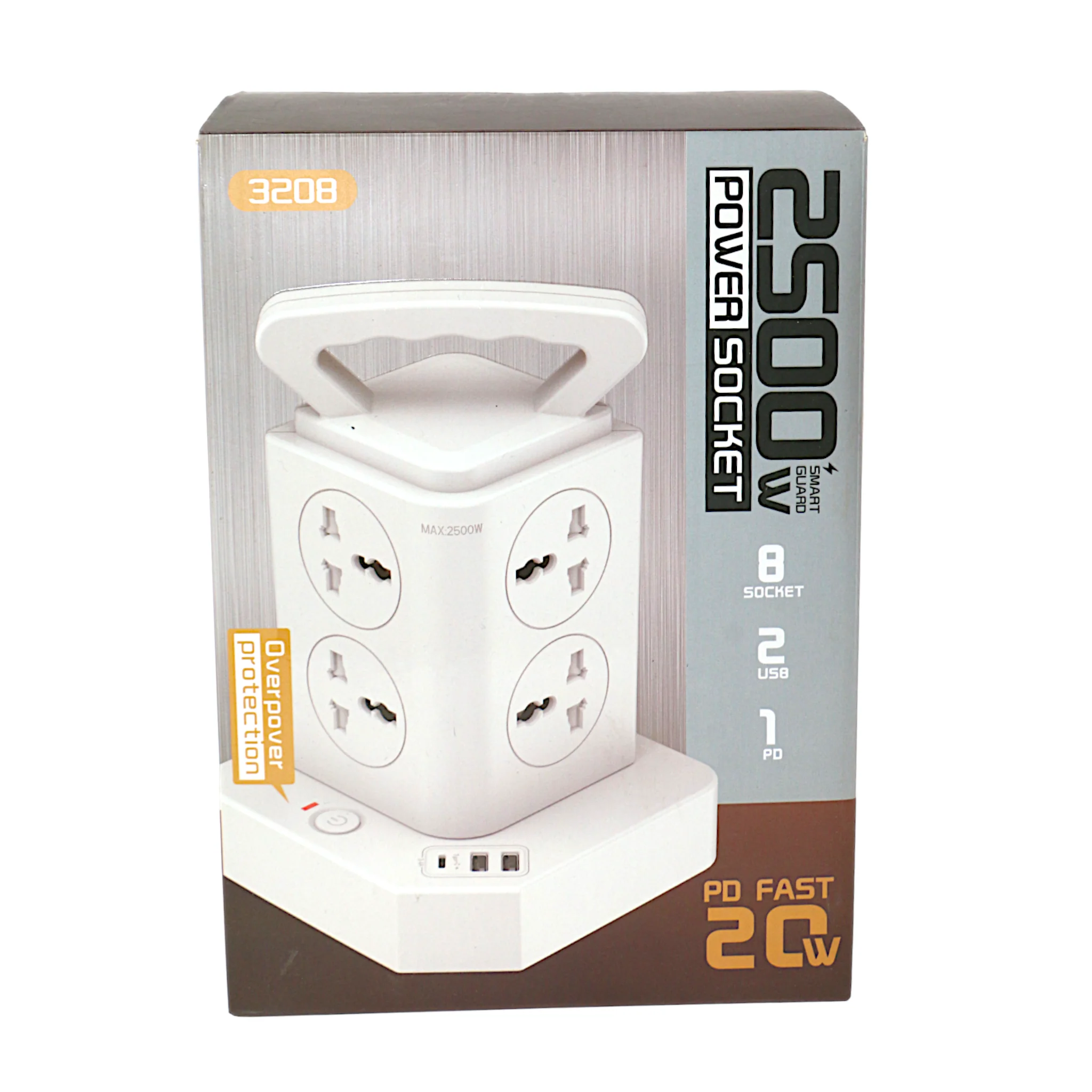 extension wire 2500w 1.8m china 3208 - Image 2