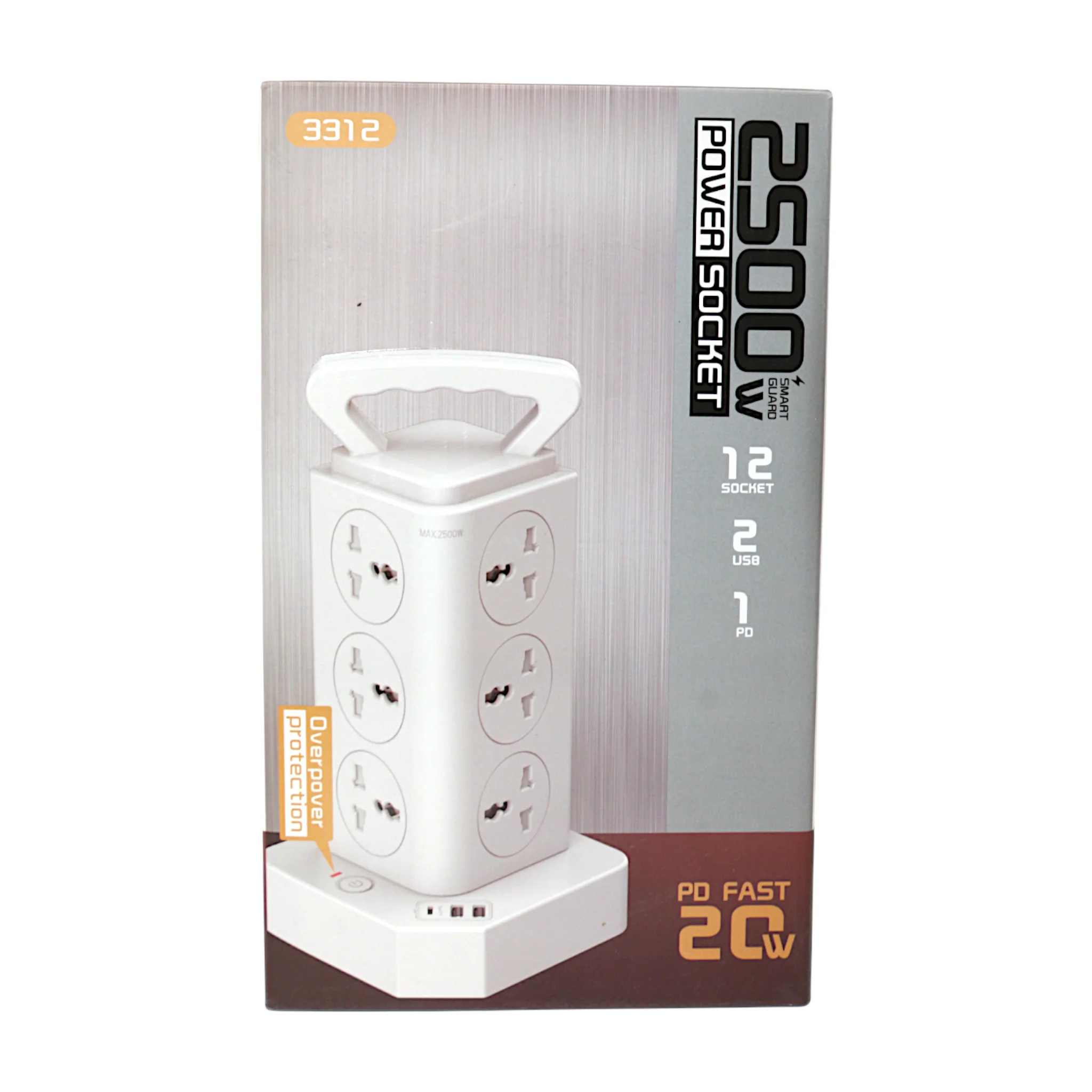 extension wire 2500w 1.8m china 3312 - Image 2