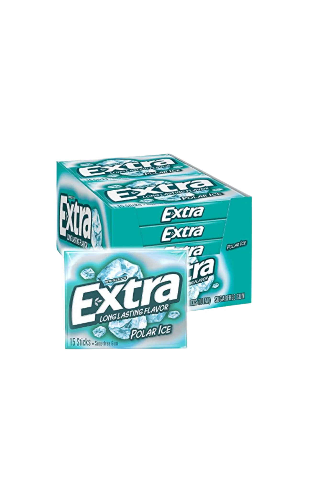 extra gum polar ice 15p