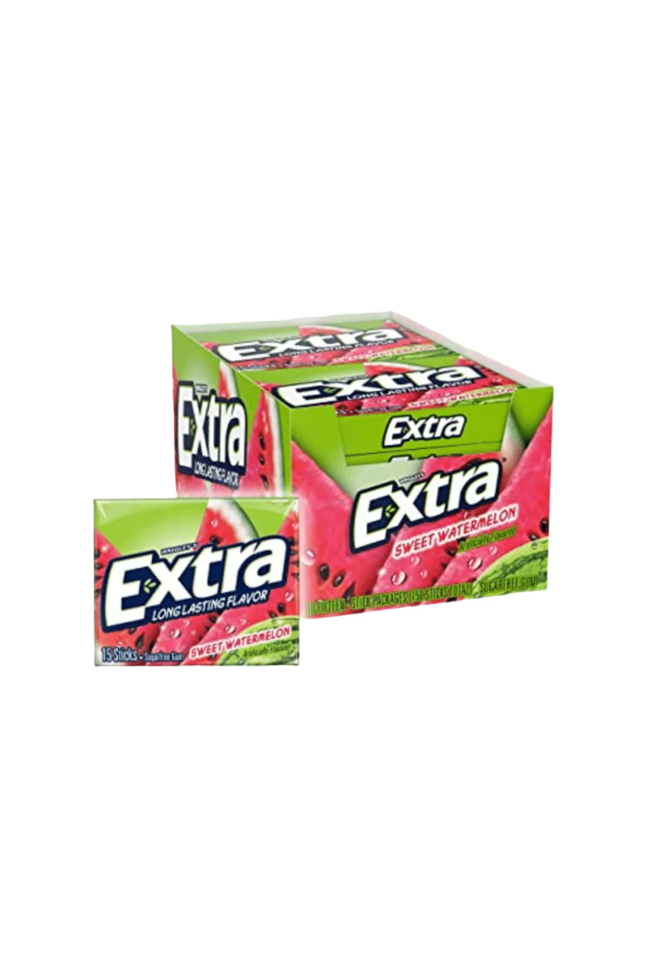 extra gum watermelon 10pc 14g poland - Image 2