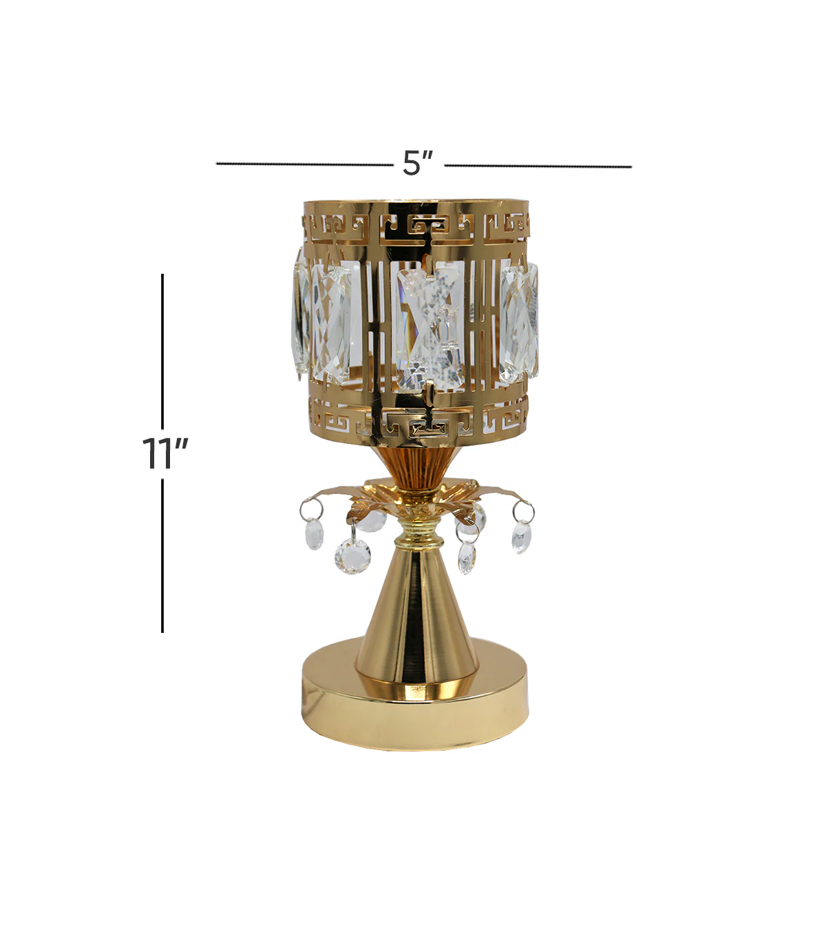 fancy touch lamp moti 11"x5" china d998 - Image 2