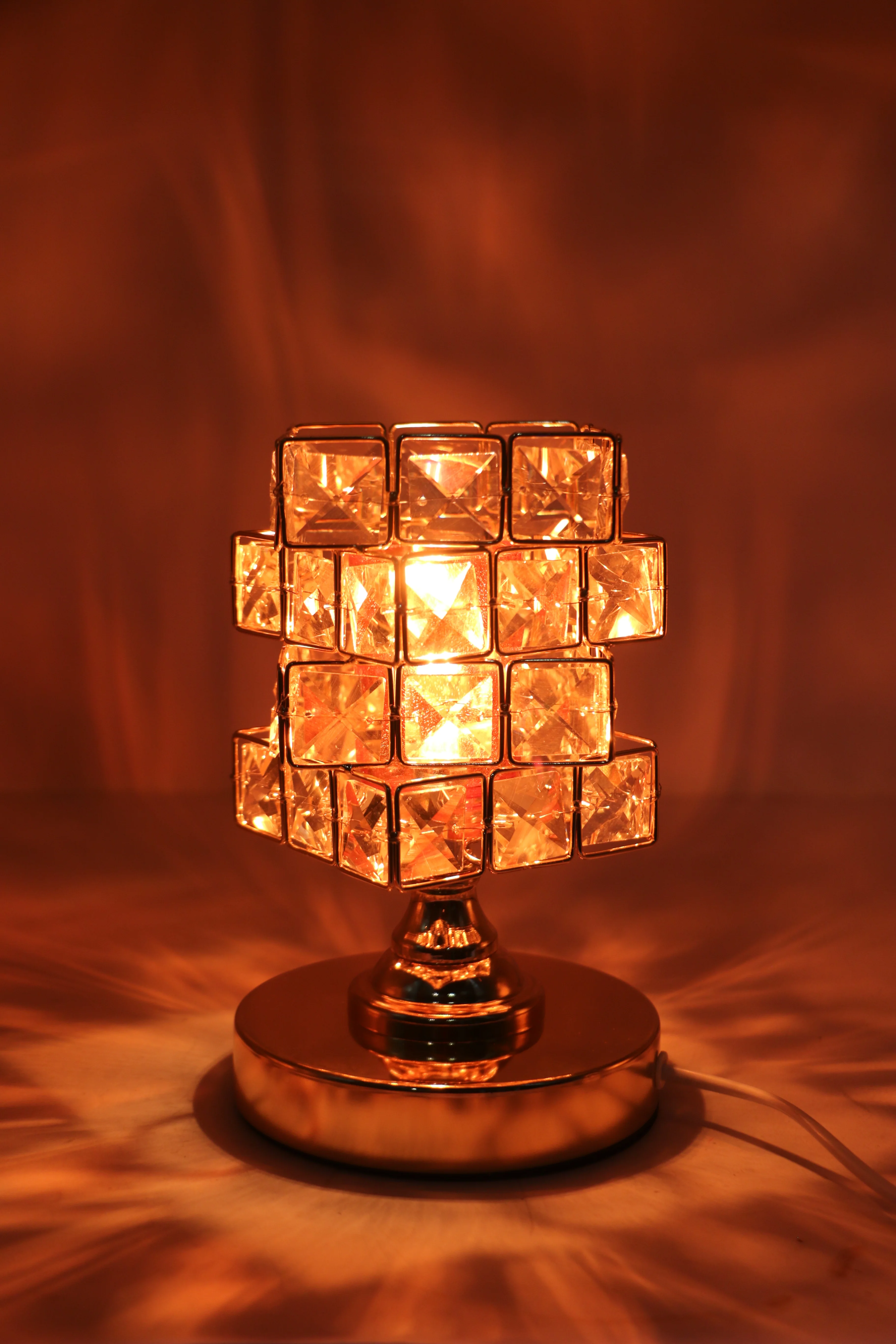 fancy touch table lamp moti 7.5"x4.5" china d999