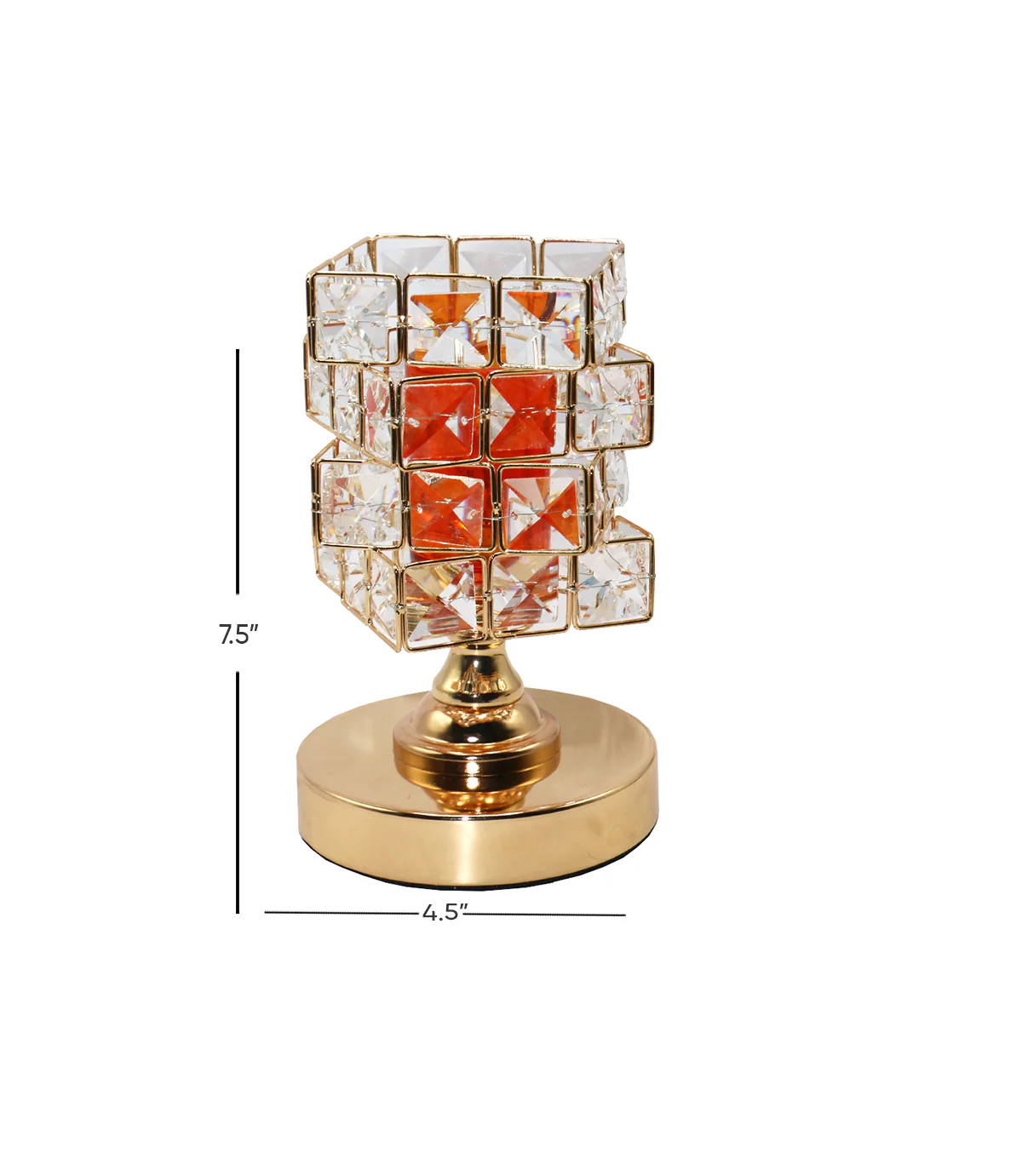 fancy touch table lamp moti 7.5"x4.5" china d999 - Image 2