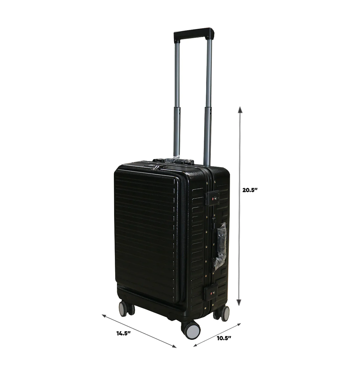 fiber luggage trolley 20.5" china - Image 2
