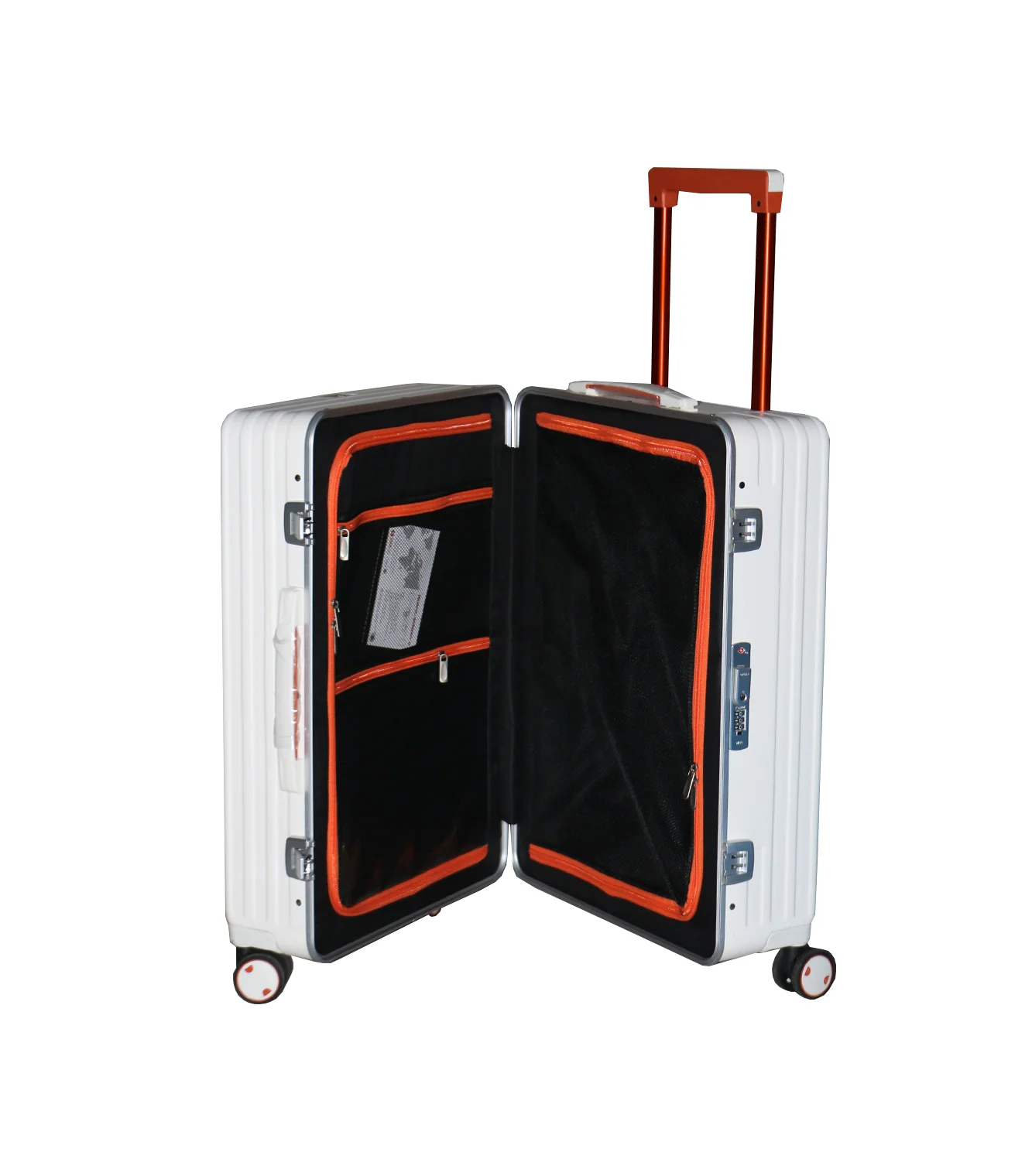 fiber luggage trolley suitcase 23.5" china - Image 4