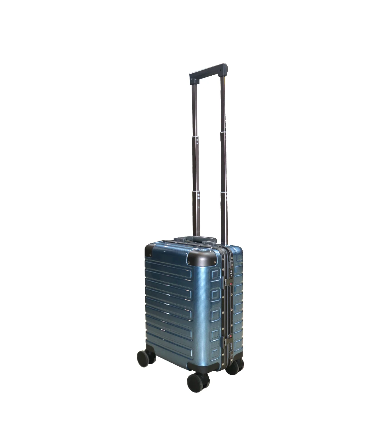 fiber luggage trolley suitcase pilot bag 16" china - Image 3