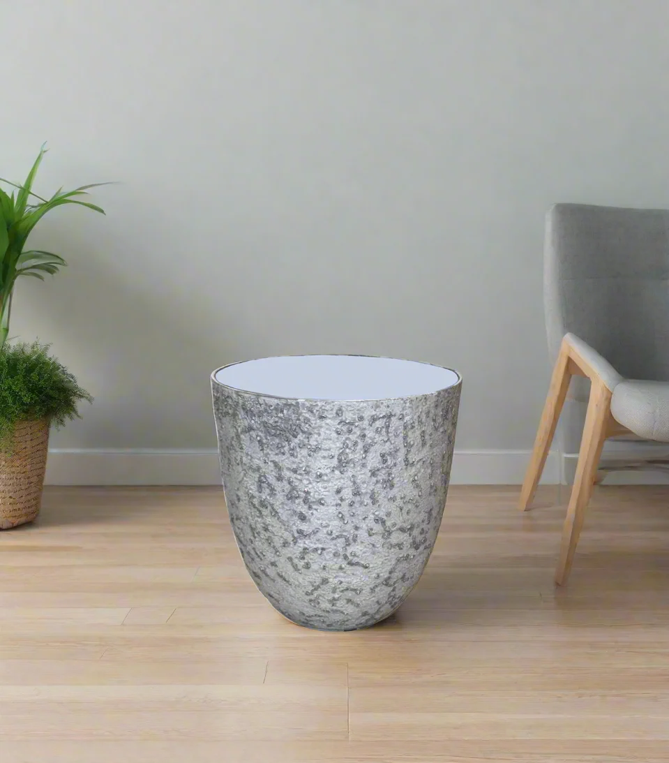 fiber planter grey china 975