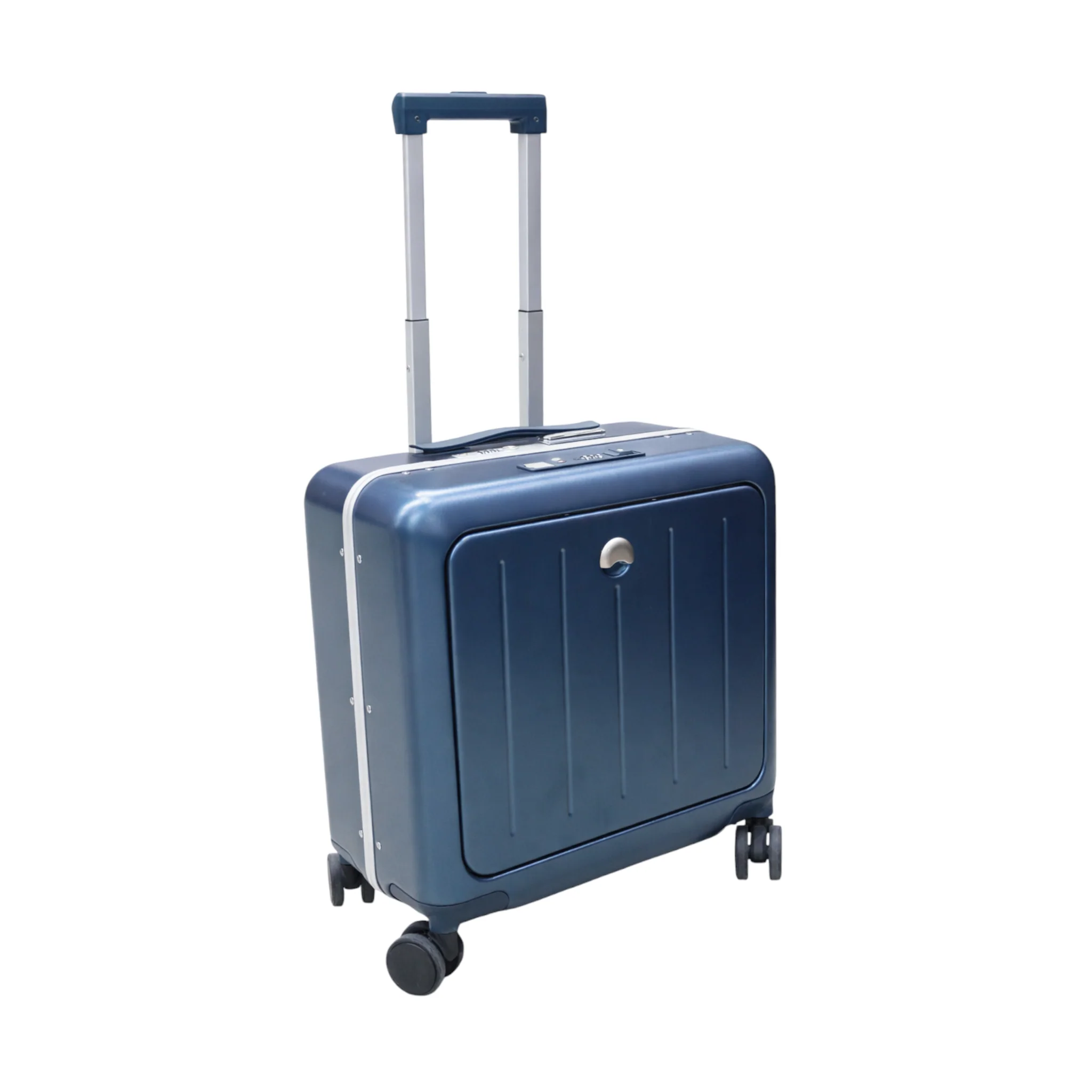 fiber suitcase with usb & glass holder 15.5'' china - Image 2