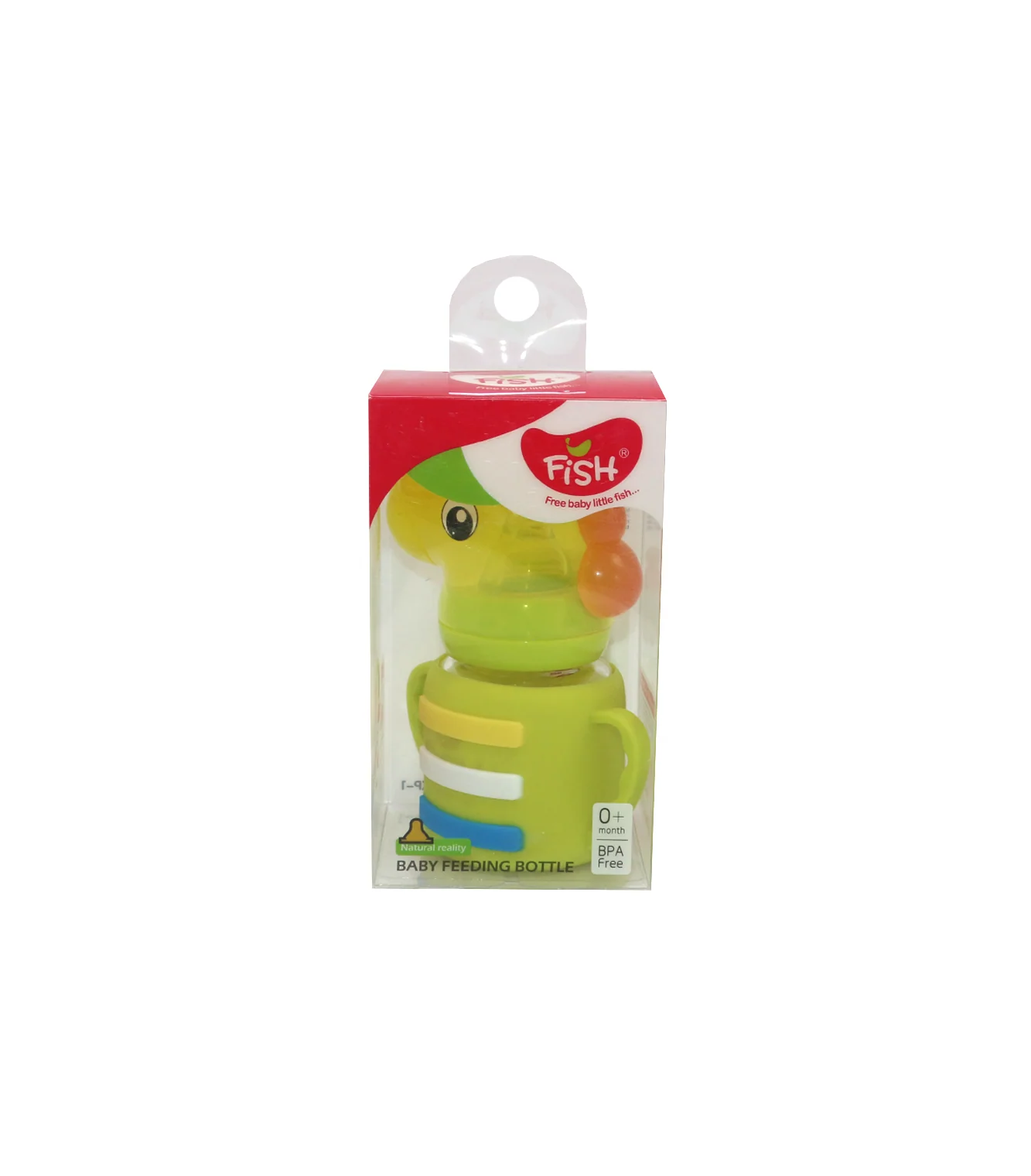 fish glass feeder 60ml china 8471 - Image 2