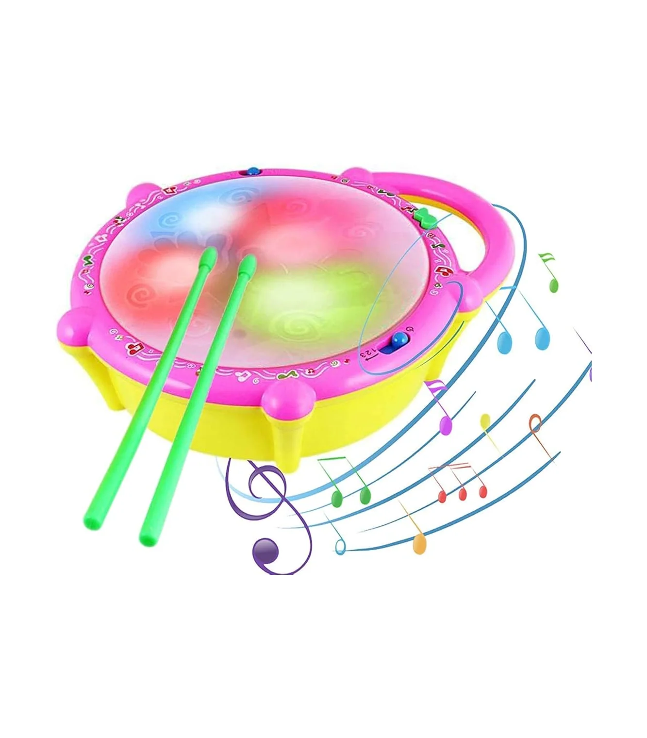 musical flash drum with lights t309